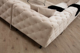 Ugaona sofa Como Desno - Ecru Ugaona sofa Como Desno - Ecru