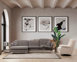 Ugaona sofa Costor Corner Lijevi Siva