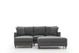 Ugaona sofa Eva lijevo - Siva Ugaona sofa Eva lijevo - Siva