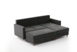 Ugaona sofa Eva desno - antracit Ugaona sofa Eva desno - antracit