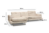 Ugaona sofa Frido ugao lijevi (Chl+3R) - bež