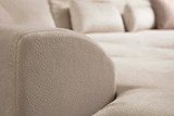 Ugaona sofa Frido Korner Lijevi (Chl+3R) - Ecru