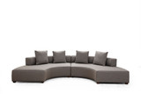 Ugaona sofa Gondol-2 (CHL-SOL-CHL-SAĞ) - Siva