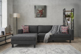 Ugaona sofa Kale Laneno Lijevo - Antracit Ugaona sofa Kale Laneno Lijevo - Antracit