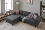 Ugaona sofa Kale Laneno Lijevo - Antracit Ugaona sofa Kale Laneno Lijevo - Antracit