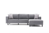 Ugaona sofa Kale Posteljina desno - siva Ugaona sofa Kale Posteljina desno - siva