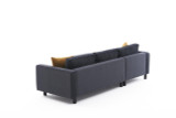 Ugaona sofa Kale Velvet Lijevo - Antracit Ugaona sofa Kale Velvet Lijevo - Antracit