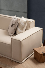 Ugaona sofa Lego kutak (Chl-2R) - krem
