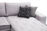 Ugaona sofa Lena Corner - svijetlo siva