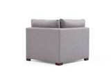Ugaona sofa Lena Corner - svijetlo siva