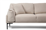 Ugaona sofa Leo kut desno - krem