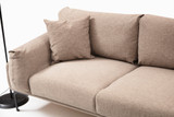 Ugaona sofa Leo Corner desno - Mocha