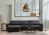 Ugaona sofa Lily Corner lijevo sivo Ugaona sofa Lily Corner lijevo sivo