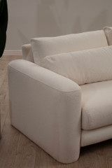 Ugaona sofa Lily Corner Desna krema