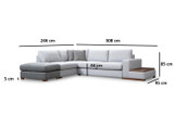 Ugaona sofa Petlja 3