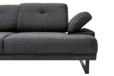 Ugaona sofa Mustang veliki lijevo - antracit Ugaona sofa Mustang veliki lijevo - antracit