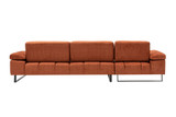 Ugaona sofa Mustang veliki lijevo - narandžasto