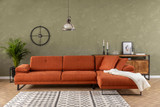 Ugaona sofa Mustang mali desni - narandžasti