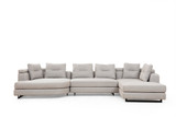 Ugaona sofa Padova Kutak -2 - svijetlo siva
