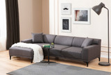Ugaona sofa Petra L kut - Antracit