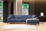 Ugaona sofa Petra R Kutak - Plava