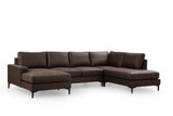 Ugaona sofa Porto Corner (CHL-02-C-EOT) - smeđa