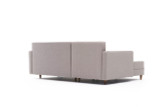 Ugaona sofa-krevet Aydam lijevo - krema Ugaona sofa-krevet Aydam lijevo - krema