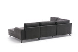Ugaona sofa-krevet Belen - Antracit Ugaona sofa-krevet Belen - Antracit