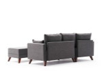 Ugaona sofa-krevet Bella Mini Ugaona Sofa Lijeva - Antracit Ugaona sofa-krevet Bella Mini Ugaona Sofa Lijeva - Antracit