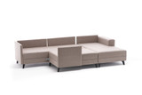 Ugaona sofa-krevet Efsun - krema Ugaona sofa-krevet Efsun - krema