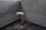 Ugaona sofa-krevet Eris - antracit Ugaona sofa-krevet Eris - antracit