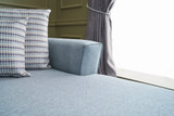 Ugaona sofa-krevet Eris - Plava Ugaona sofa-krevet Eris - Plava