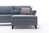 Ugaona sofa-krevet Eris - Plava Ugaona sofa-krevet Eris - Plava