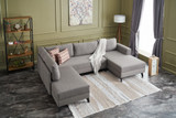 Ugaona sofa-krevet Eris - Smeđa Ugaona sofa-krevet Eris - Smeđa