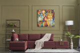 Ugaona sofa-krevet Fly Kutna Sofa Lijeva - Claret Red Ugaona sofa-krevet Fly Kutna Sofa Lijeva - Claret Red