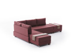 Ugaona sofa-krevet Fly Kutna Sofa Lijeva - Claret Red Ugaona sofa-krevet Fly Kutna Sofa Lijeva - Claret Red