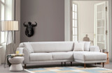 Ugaona sofa-krevet Desni ugao slike (L3-Chl) - bež
