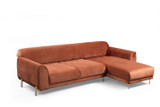 Ugaona sofa-krevet Ugao slike desno (L3-Chl) - Cimet