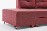 Ugaona sofa-krevet Manama kutni kauč na razvlačenje desno - Claret Red Ugaona sofa-krevet Manama kutni kauč na razvlačenje desno - Claret Red