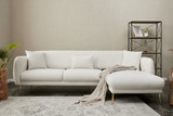 Ugaona sofa-krevet Simena Desna - krema Ugaona sofa-krevet Simena Desna - krema