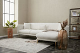 Ugaona sofa-krevet Simena Desna - krema Ugaona sofa-krevet Simena Desna - krema