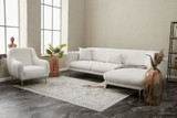 Ugaona sofa-krevet Simena Desna - krema Ugaona sofa-krevet Simena Desna - krema