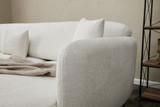 Ugaona sofa-krevet Simena Desna - krema Ugaona sofa-krevet Simena Desna - krema