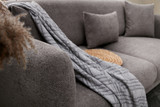 Ugaona sofa-krevet Simena Desna - Siva Ugaona sofa-krevet Simena Desna - Siva