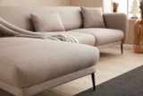 Ugaona sofa-krevet Venus L - krema
