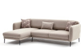 Ugaona sofa-krevet Venus L - krema