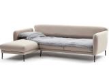 Ugaona sofa-krevet Venus L - krema