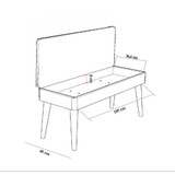 Garnitura namještaja za hodnik Multilux - Forma - 0900