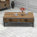 Garnitura namještaja za dnevni boravak Samba - Plava