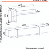 Garnitura namještaja za dnevni boravak Veyron set 2